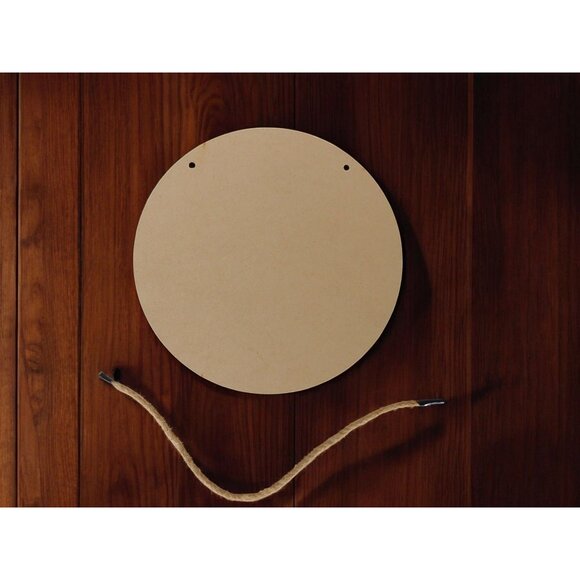 Blessed Be Pagan Wiccan Wooden Wall Sign 8x8 Pentagram - Picture 6 of 7